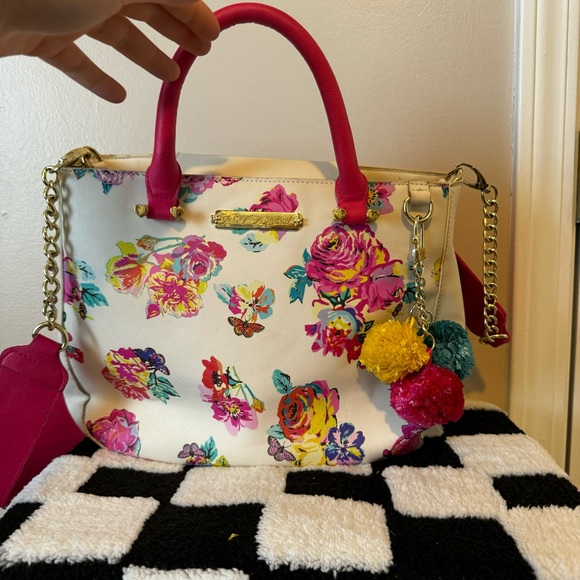 Betsey Johnson Handbags - Betsey Johnson Floral Beauty